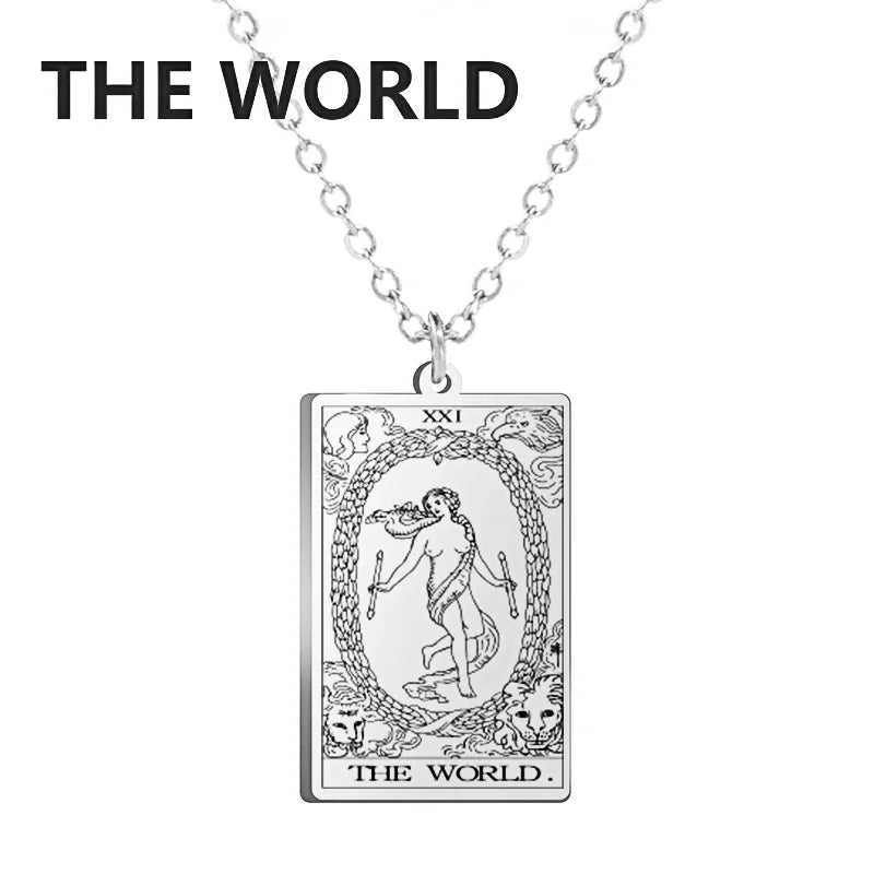 Colar Carta do Tarot