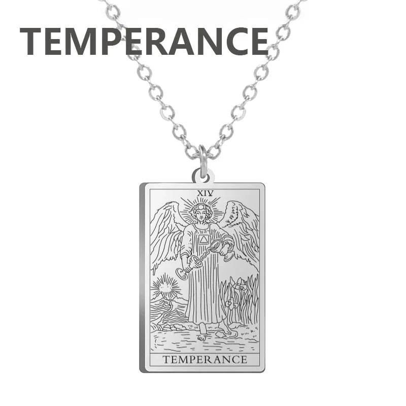 Colar Carta do Tarot