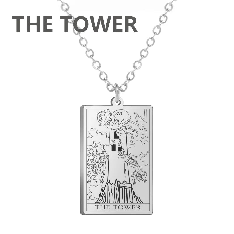Colar Carta do Tarot