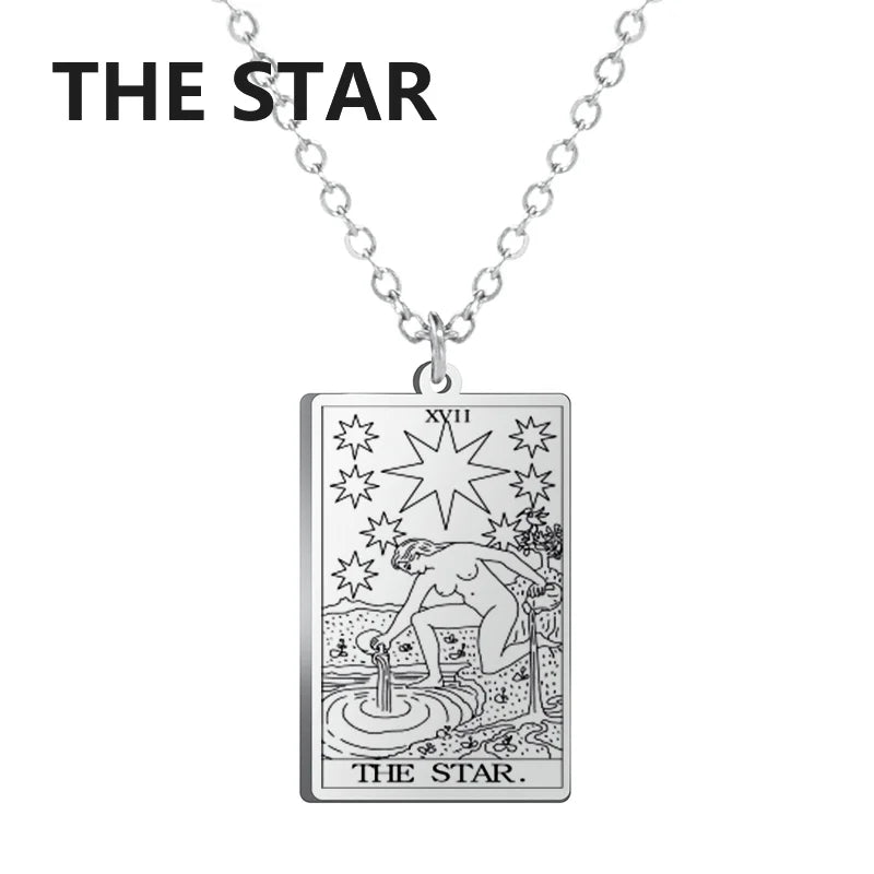 Colar Carta do Tarot