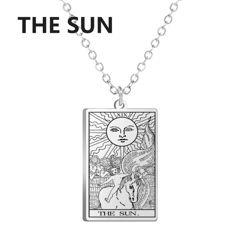 Colar Carta do Tarot