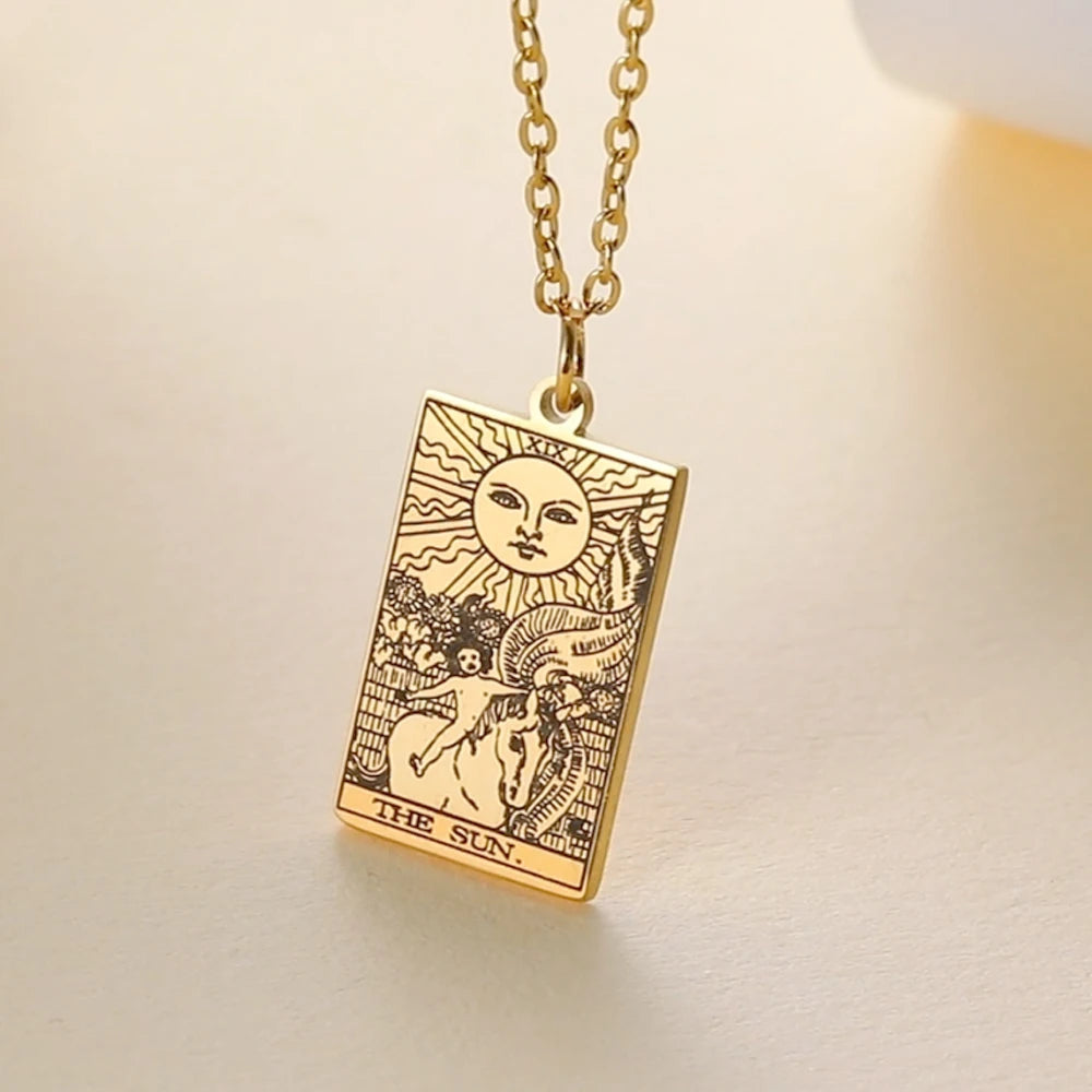 Colar Carta do Tarot