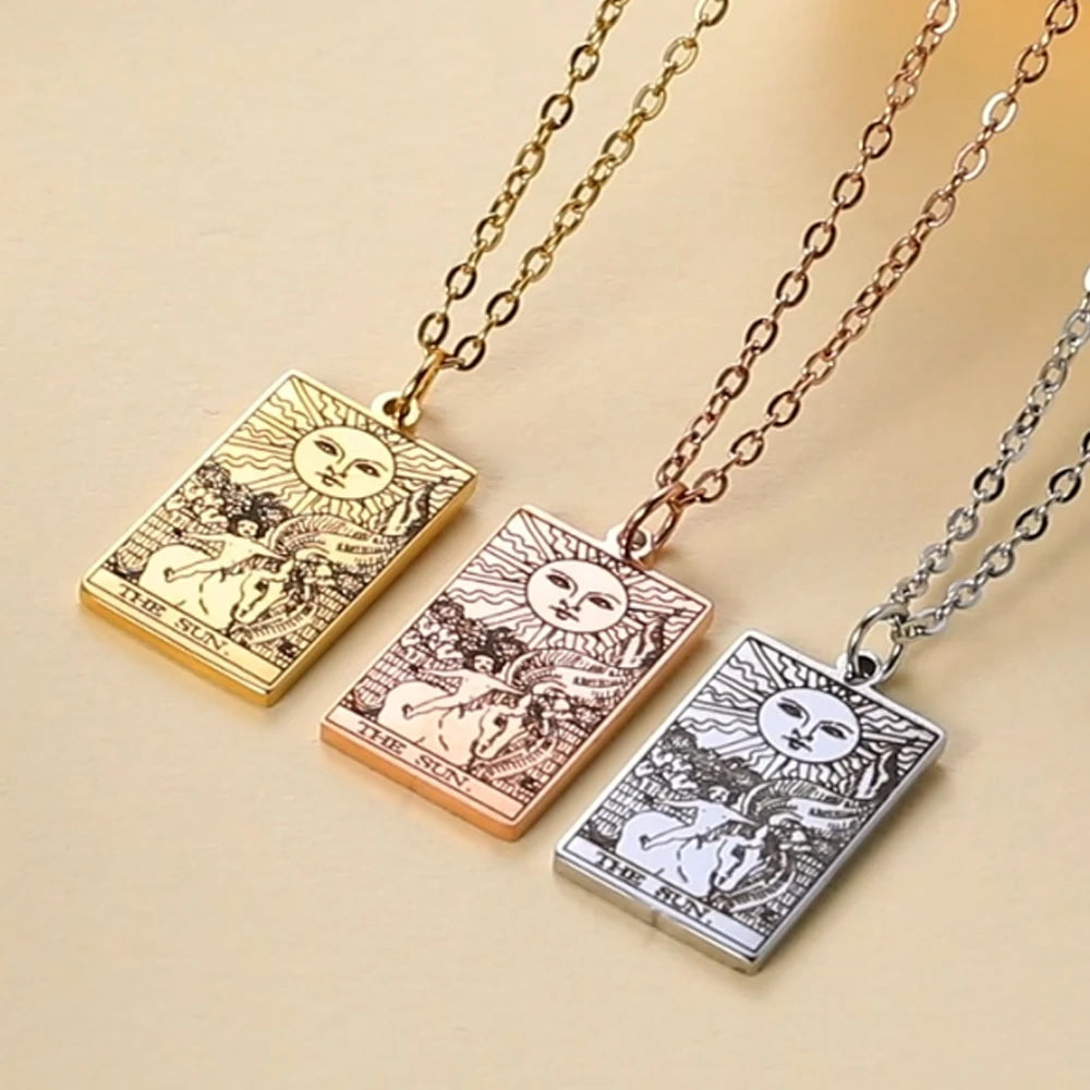 Colar Carta do Tarot
