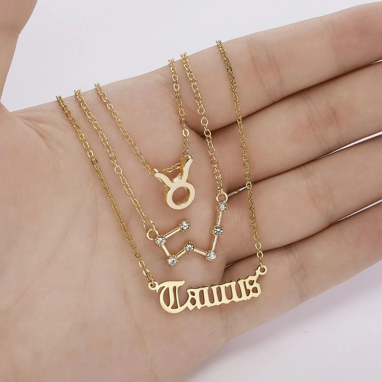 Conjunto 3 Colares dos Signos