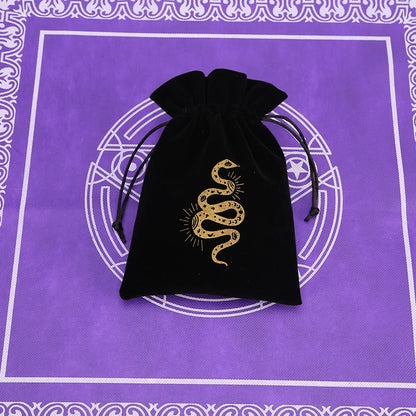 Bolsa Mística de Veludo para Tarot
