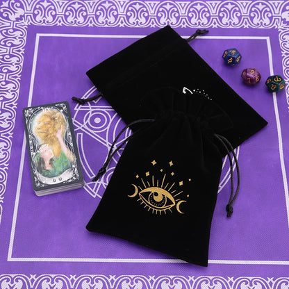 Bolsa Mística de Veludo para Tarot