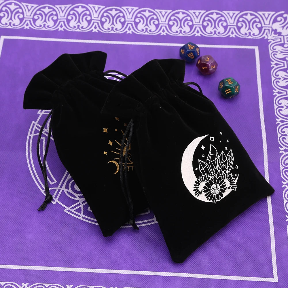 Bolsa Mística de Veludo para Tarot