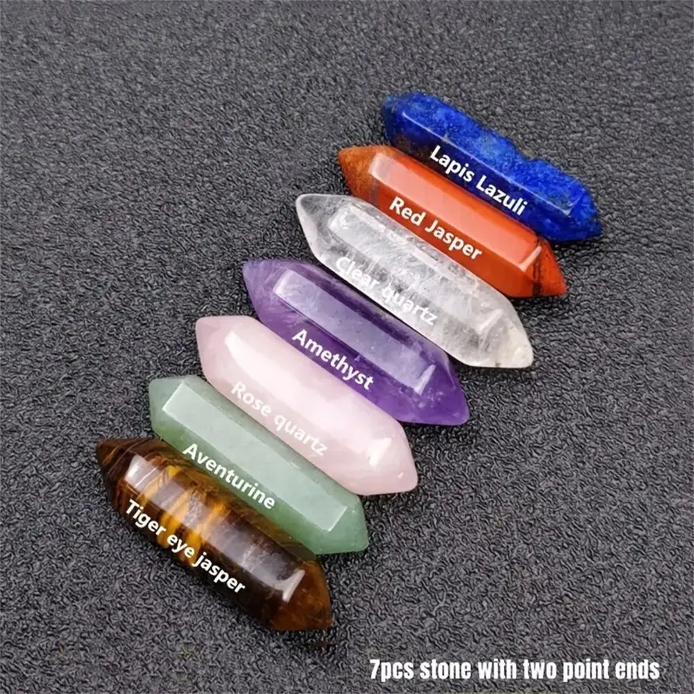 Kit de Cristais para Chakras – 14 Pedras Naturais