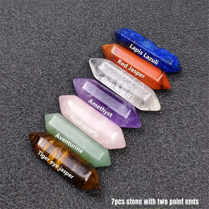 Kit de Cristais para Chakras – 14 Pedras Naturais