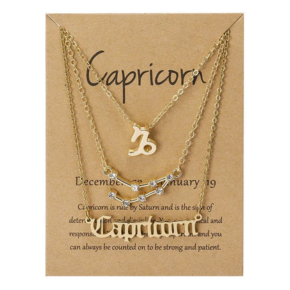 Conjunto 3 Colares dos Signos