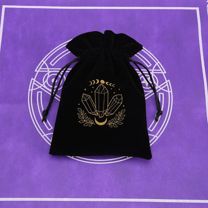 Bolsa Mística de Veludo para Tarot