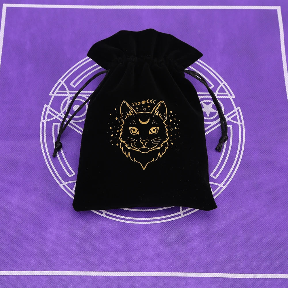 Bolsa Mística de Veludo para Tarot