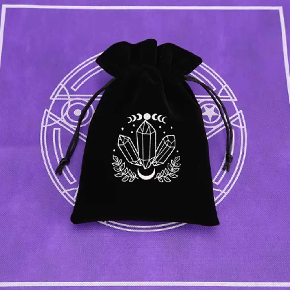 Bolsa Mística de Veludo para Tarot
