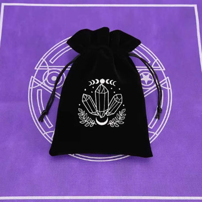 Bolsa Mística de Veludo para Tarot