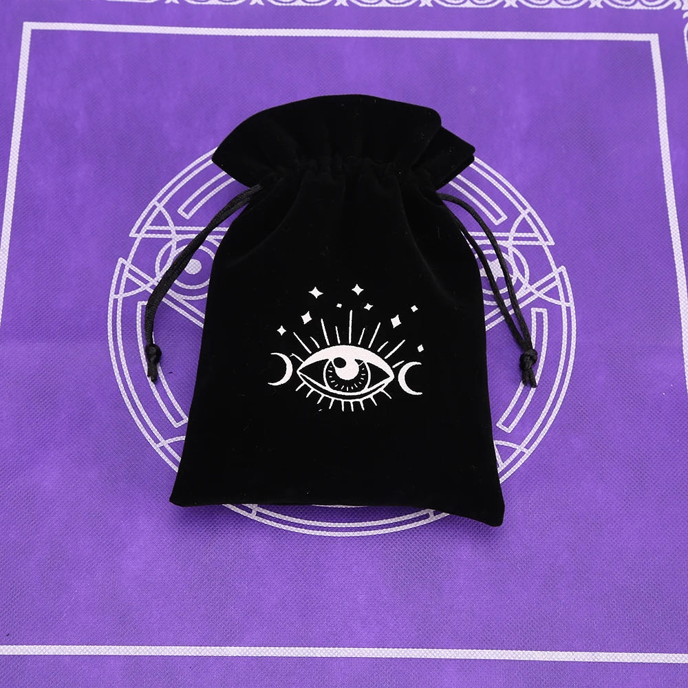 Bolsa Mística de Veludo para Tarot