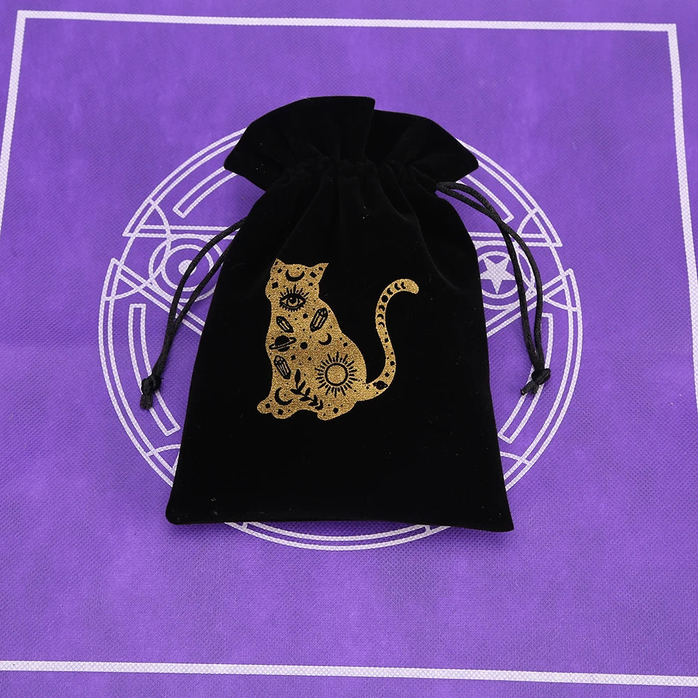 Bolsa Mística de Veludo para Tarot