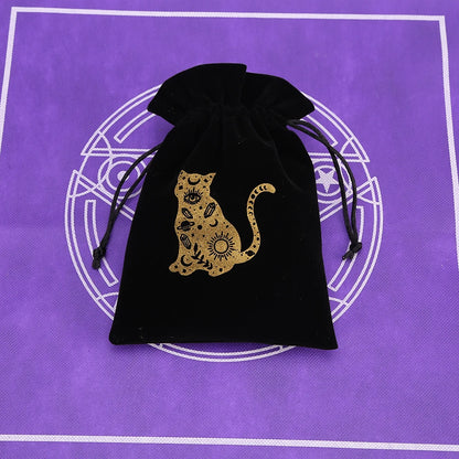 Bolsa Mística de Veludo para Tarot
