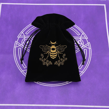 Bolsa Mística de Veludo para Tarot